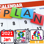 2021 Annual Calendar - General International (GB Edition)